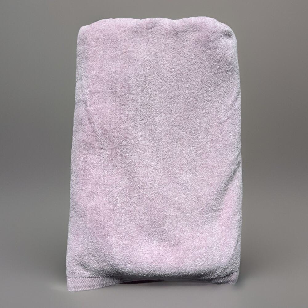 J’aime Bath Towel 100% Cotton MCM Pink Plush Vintage Brazil 64x31 Sheet